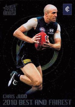 2011 Select AFL Infinity - Best & Fairest #BF3 Chris Judd Front